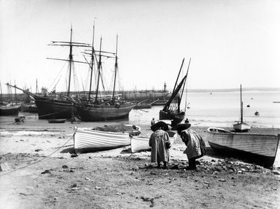 Schooners Village Belle and Chyandour by English Photographer